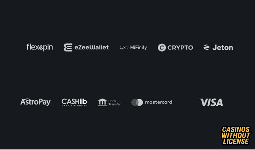 deposit methods at 30bet
