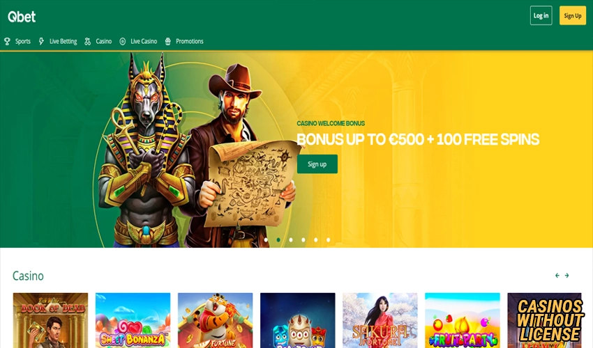 Qbet Casino Without a German License