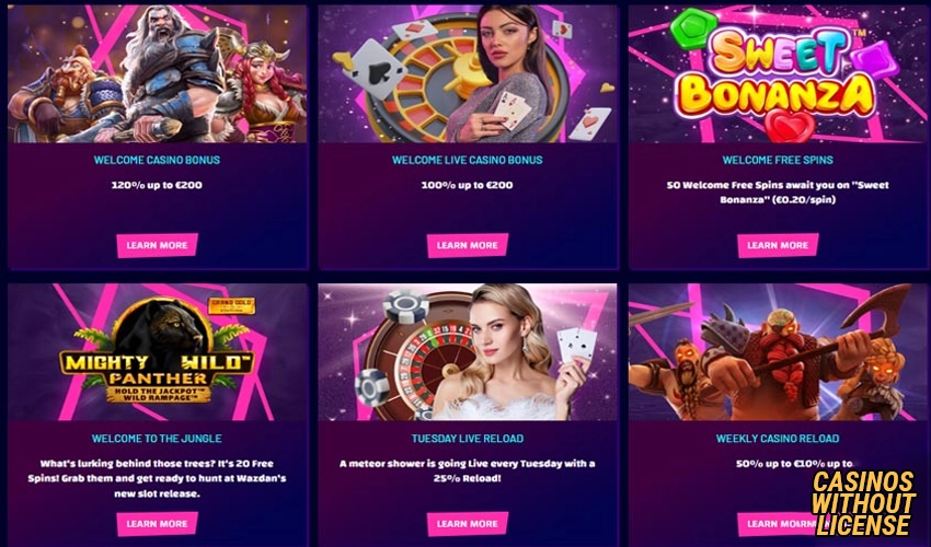 Slots Hammer Casino without a German License