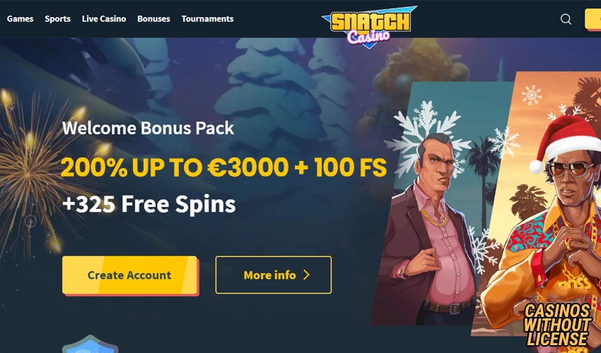 Snatch Casino Without a German License