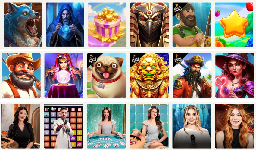 Casino Games at Available at Lysti